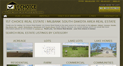 Desktop Screenshot of 1stchoice-realestate.com